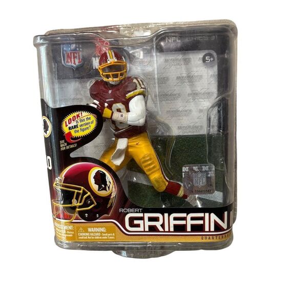 Robert Griffin III NFL Action Figure McFarlane Series 31 Redskins - Picture 1 of 2